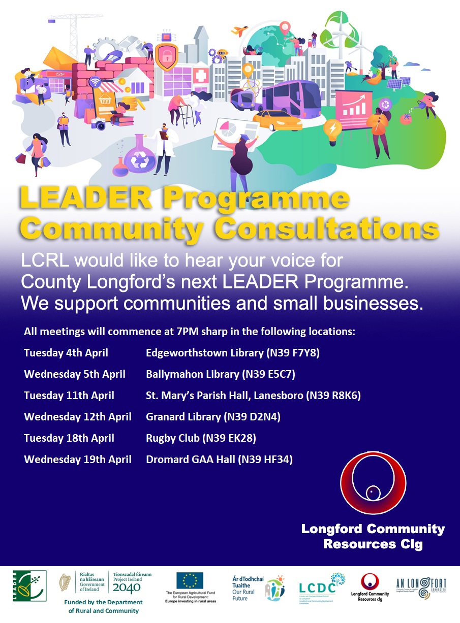Leader Consultation Events Dates & Locations